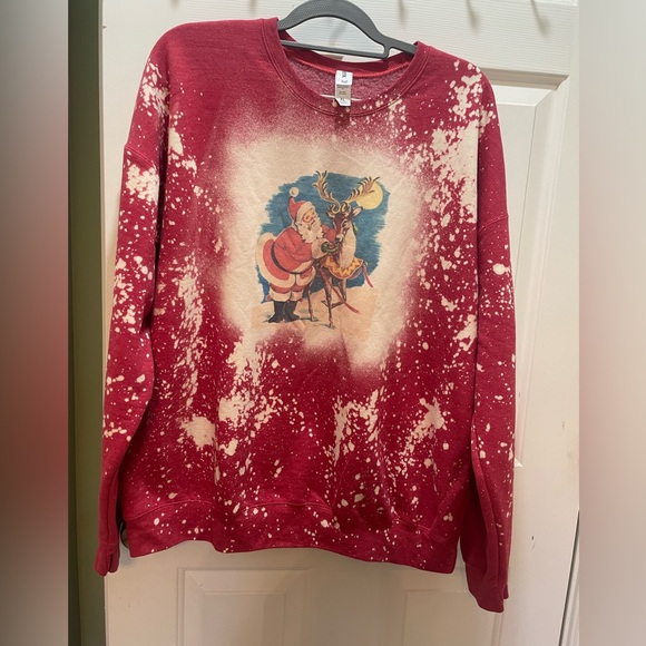 Christmas XL Santa sweatshirt - Picture 1 of 14